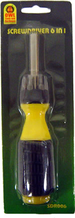 6 in 1 Screwdriver  $2.50